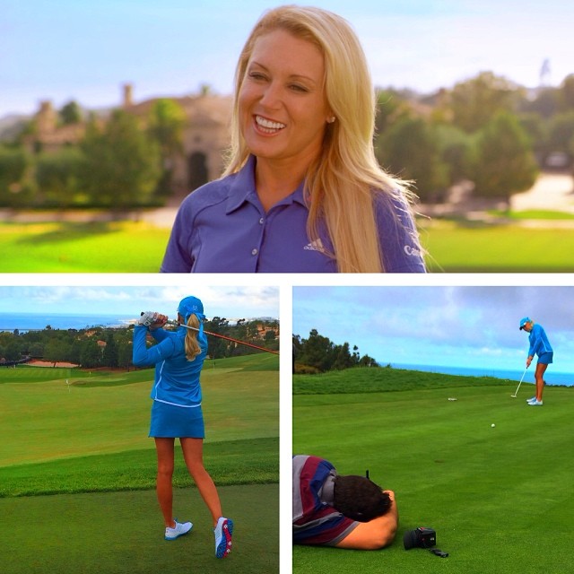 Media Mogul Studios On Set with LPGA Pro Natalie GulbisMedia Mogul Studios